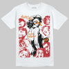 Jordan 5 "Sunset" DopeSkill T-Shirt Built Different Graphic Streetwear - White