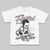 Jordan 12 GS “Pearl Pink” DopeSkill Toddler Kids T-shirt Flexin' Graphic Streetwear -0 White
