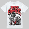 Jordan 12 “Bloodline” DopeSkill T-Shirt Paper Chaser Boy Graphic Streetwear - White