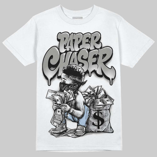 Jordan 5 "White Metallic" DopeSkill T-Shirt Paper Chaser Boy Graphic Streetwear - White 