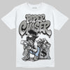 Jordan 5 "White Metallic" DopeSkill T-Shirt Paper Chaser Boy Graphic Streetwear - White 