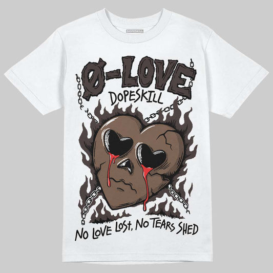 Baroque Brown 12s DopeSkill T-Shirt Crying Heart Graphic