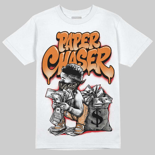 Jordan 3 “Orange Citrus” DopeSkill T-Shirt Paper Chaser Boy Graphic Streetwear - White