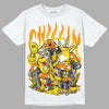 Jordan 6 “Yellow Ochre” DopeSkill T-Shirt Chillin Graphic Streetwear - White