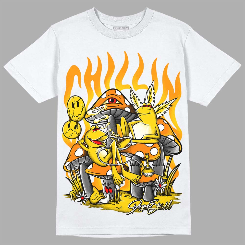 Jordan 6 “Yellow Ochre” DopeSkill T-Shirt Chillin Graphic Streetwear - White