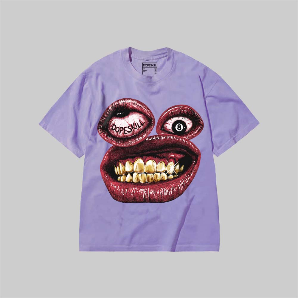 SMILE'S A LIE DopeSkill Premium T-shirt Streetwear - Violet