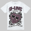 A Ma Maniére x Air Jordan 5 “Violet Ore” DopeSkill T-Shirt Crying Heart Graphic Streetwear - White