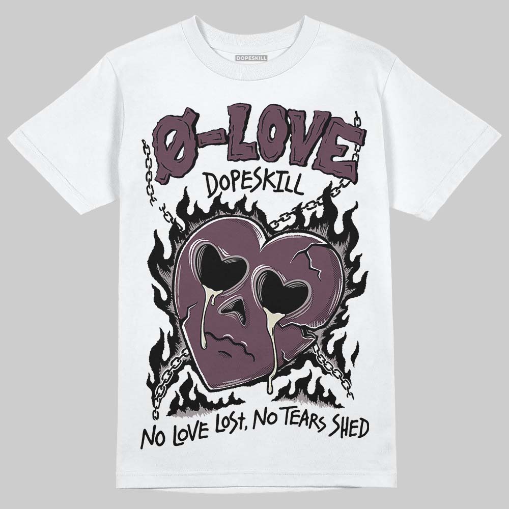 A Ma Maniére x Air Jordan 5 “Violet Ore” DopeSkill T-Shirt Crying Heart Graphic Streetwear - White