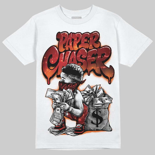 Air Foamposite One Stranger Things DopeSkill T-Shirt Paper Chaser Boy Graphic Streetwear - White