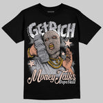 Asics Gel-1130 ‘Oyster Grey’ DopeSkill T-Shirt Get Rich Graphic Streetwear - Black