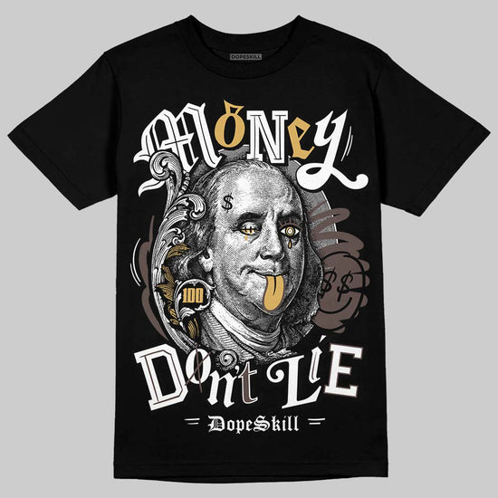 Adidas Samba OG C ‘Black Gum’ DopeSkill T-Shirt Money Don't Lie Graphic Streetwear - Black