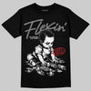 Jordan 10 Retro Shadow (2025) DopeSkill T-Shirt Flexin' Graphic Streetwear - Black