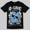 Jordan 12 Retro 'Melo' DopeSkill T-Shirt Crying Heart Graphic Streetwear - Black