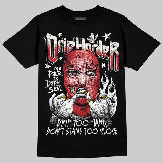 Jordan 4 “Flight Club” DopeSkill T-Shirt Drip Harder Graphic Streetwear - Black