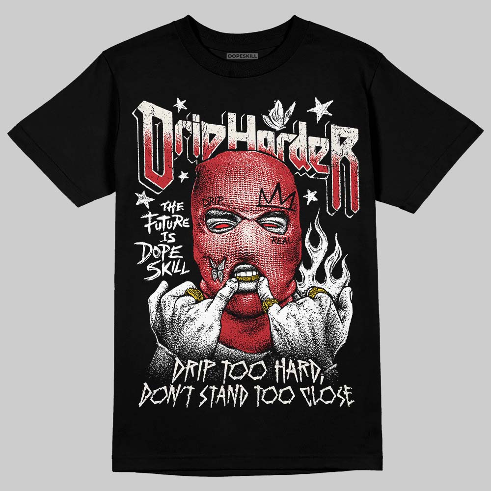 Jordan 4 “Flight Club” DopeSkill T-Shirt Drip Harder Graphic Streetwear - Black