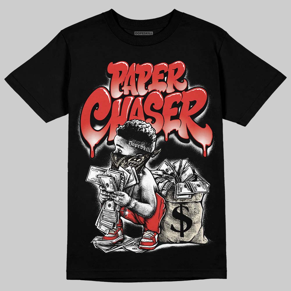 Jordan 4 Retro OG Nigel Sylvester Brick After Brick DopeSkill T-Shirt Paper Chaser Boy Graphic Streetwear - Black