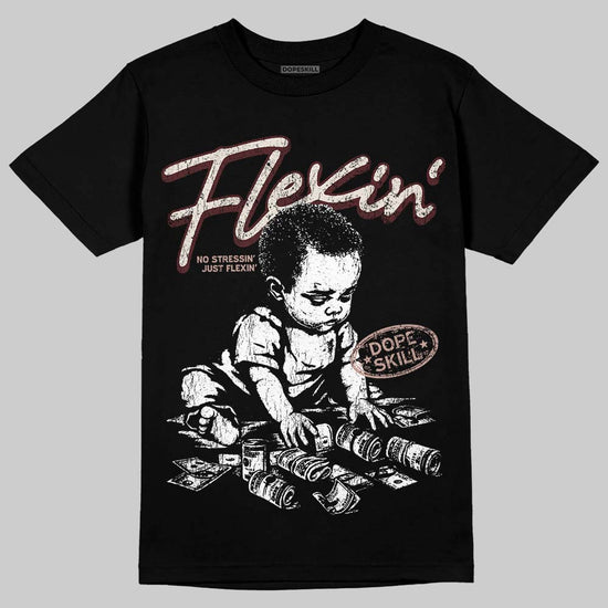 Jordan 11 “China” DopeSkill T-Shirt Flexin' Graphic Streetwear - Black