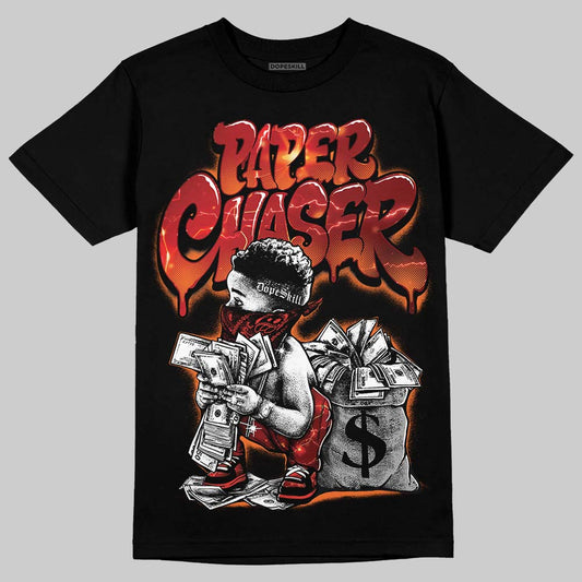 Air Foamposite One Stranger Things DopeSkill T-Shirt Paper Chaser Boy Graphic Streetwear - Black