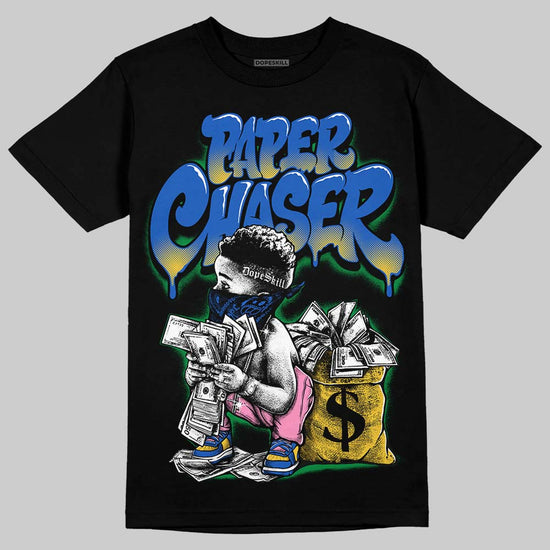 Jordan 3 “Brazil” DopeSkill T-Shirt Paper Chaser Boy Graphic Streetwear - Black
