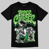 Travis Scott x Jordan Jumpman Jack "GREEN SPARK" DopeSkill T-Shirt Paper Chaser Boy Graphic Streetwear - Black