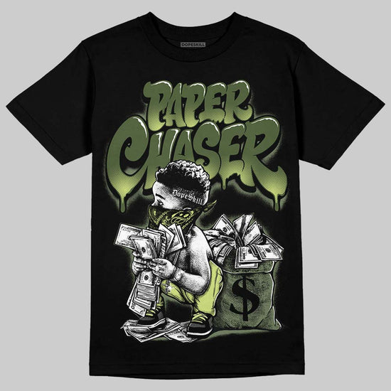 New Balance 1890 Faded Black Utility Green DopeSkill T-Shirt Paper Chaser Boy Graphic Streetwear - black