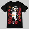 Jordan 5 "Sunset" DopeSkill T-Shirt Built Different Graphic Streetwear - Black