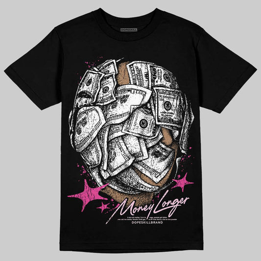 Dunk Low GS 'Triple Pink' DopeSkill T-Shirt Money Longer Graphic Streetwear - Black