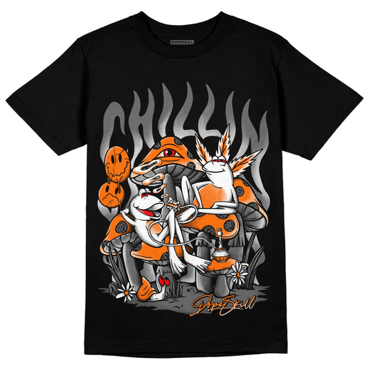 Jordan 3 Retro 'Fear Pack' DopeSkill T-Shirt Chillin Graphic Streetwear - Black