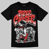 Jordan 4 Retro Toro Bravo DopeSkill T-Shirt Paper Chaser Boy Graphic Streetwear - Black