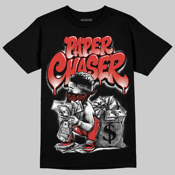 Jordan 4 Retro Toro Bravo DopeSkill T-Shirt Paper Chaser Boy Graphic Streetwear - Black