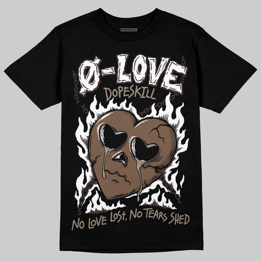 Baroque Brown 12s DopeSkill T-Shirt Crying Heart Graphic