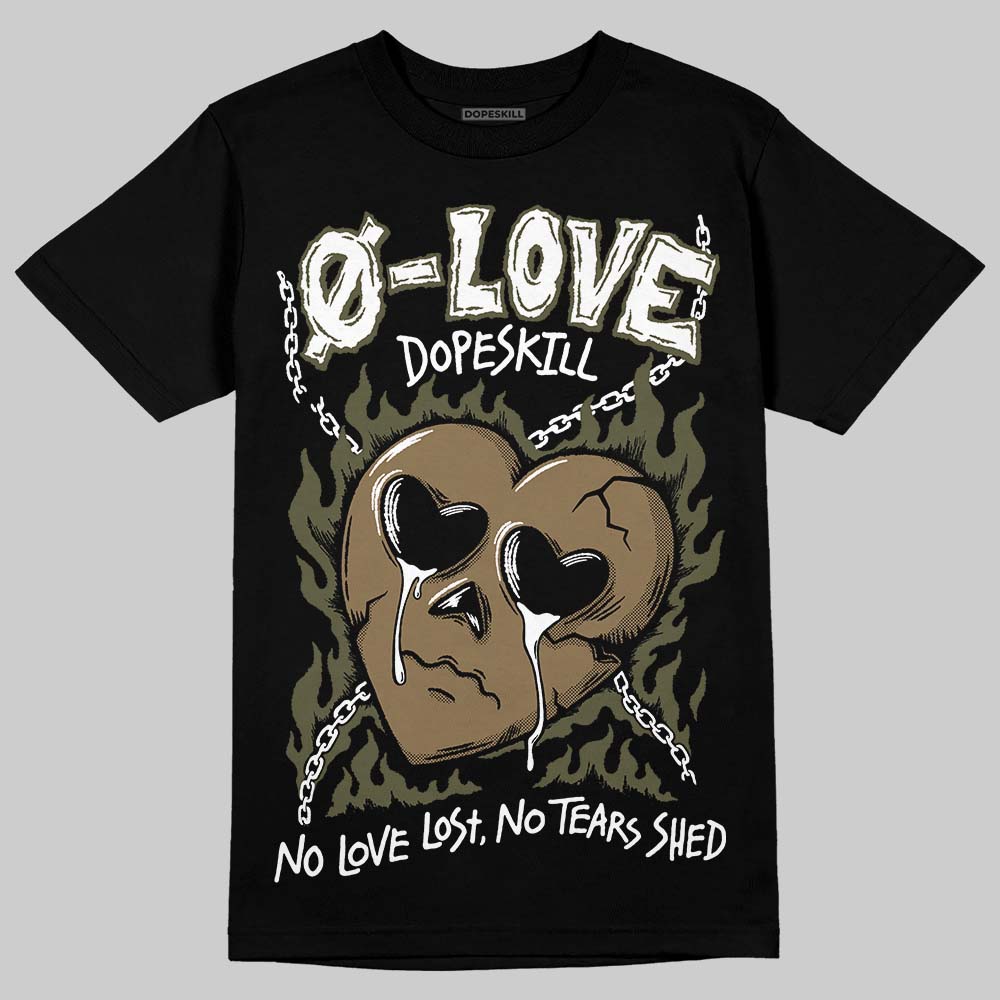 Adidas Samba OG Focus Olive Gum DopeSkill T-Shirt Crying Heart Graphic Streetwear - black