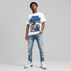 “True Blue” 3s DopeSkill T-Shirt Paper Chaser Boy Graphic
