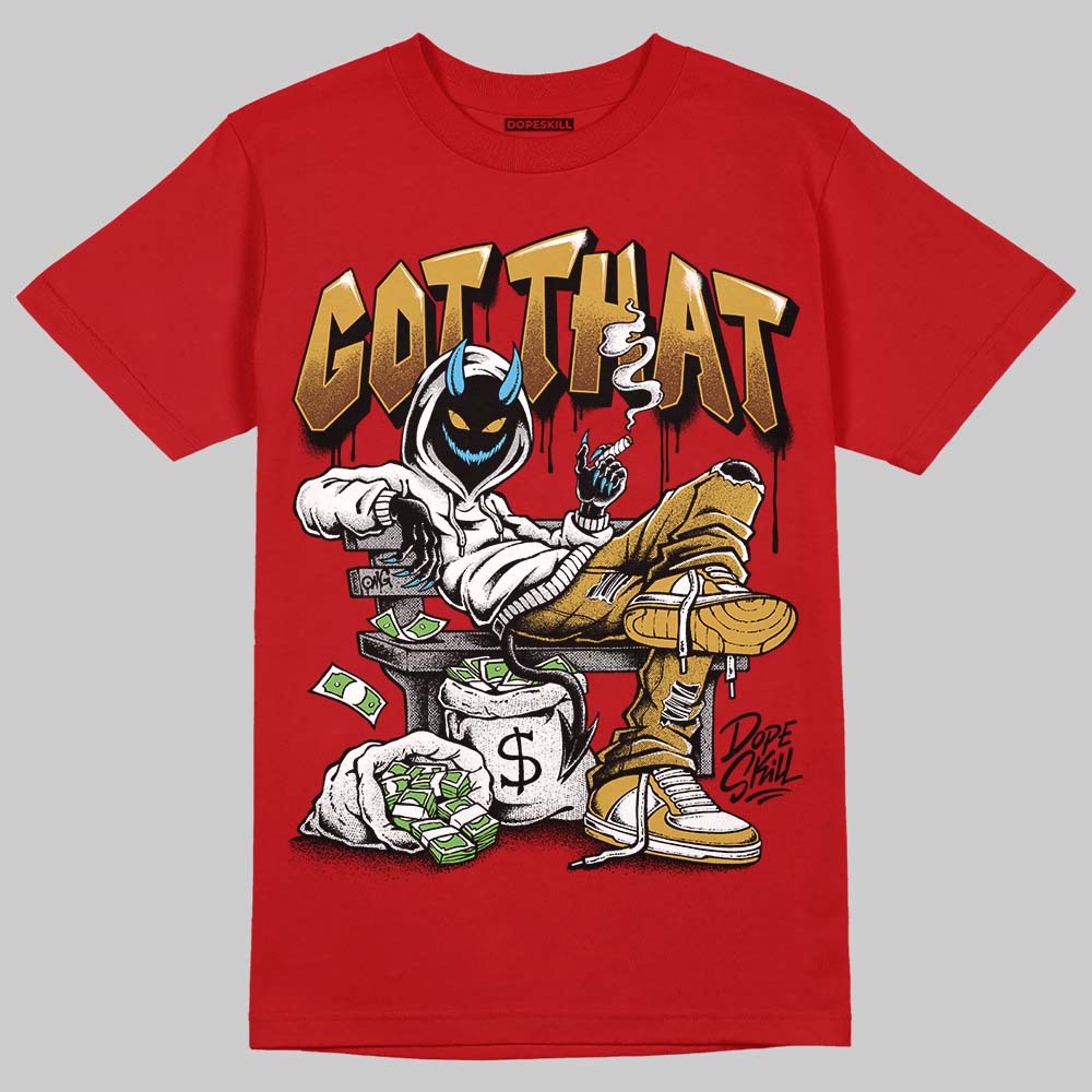 Red Sneakers DopeSkill T-Shirt Got That Graphic Streetwear - Red 