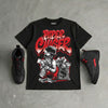 “Bloodline” 12s DopeSkill T-Shirt Paper Chaser Boy Graphic