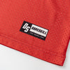 DopeSkill Oversized Jersey Streetwear Graphic Tee Cool V-Neck Red T-Shirt Angel 26 Graphic