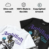 Aqua 8s DopeSkill T-Shirt Ambition Graphic