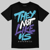 Jordan 8 Retro 'Aqua' 2025 DopeSkill T-Shirt They Not Like Us Graphic Streetwear - Black