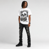 Black Cat 4s DopeSkill T-Shirt Rebirth Graphic