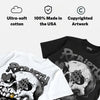 Black Cat 4s DopeSkill T-Shirt Rebirth Graphic