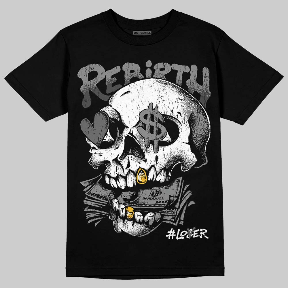 Jordan 4 Black Cat DopeSkill T-Shirt Rebirth Graphic Streetwear - black
