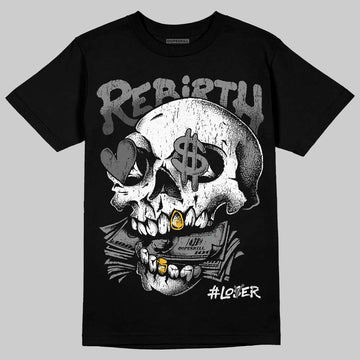Jordan 4 Black Cat DopeSkill T-Shirt Rebirth Graphic Streetwear - black