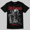 Jordan 5 Retro OG Black Metallic Reimagined DopeSkill T-Shirt All Earned Graphic Streetwear - Black