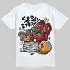 Jordan 5 Retro OG Black Metallic Reimagined DopeSkill T-Shirt Fear Fuels The Hustle Graphic Streetwear - White