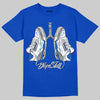 Jordan 3 "True Blue" DopeSkill T-Shirt Breathe Graphic Streetwear - Royal