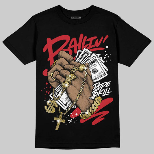 Jordan 11 Retro Low Bred (2025) DopeSkill T-Shirt Always Ballin' Graphic Streetwear - black