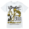 Yellow Sneakers DopeSkill T-Shirt Broken Bones Graphic Streetwear - White