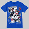 Jordan 3 "True Blue" DopeSkill T-Shirt Certified Lover Graphic Streetwear - Royal