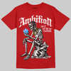 Jordan 11 Cherry DopeSkill T-Shirt Ambition Graphic Streetwear - red