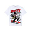 Black and White Sneakers DopeSkill T-Shirt Money Callin' Graphic Streetwear - White 